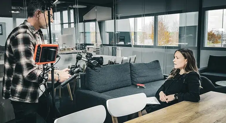 Tournage document vidéo sur Nodelya et son équipe