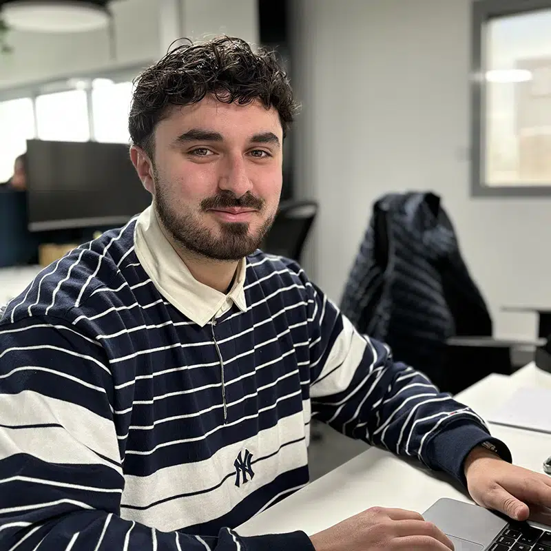 Timothé Thiebault, responsable de projet chez Nodelya