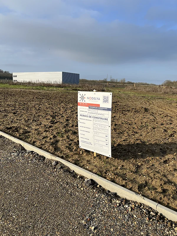 Permis de construire pour un bâtiment industriel destiné à CAELI