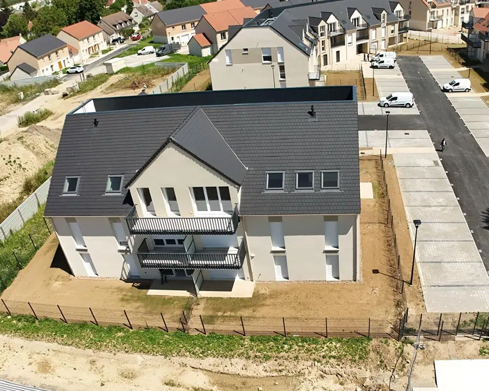 Logements collectifs livrés dans le cadre du projet piloté par Nodelya