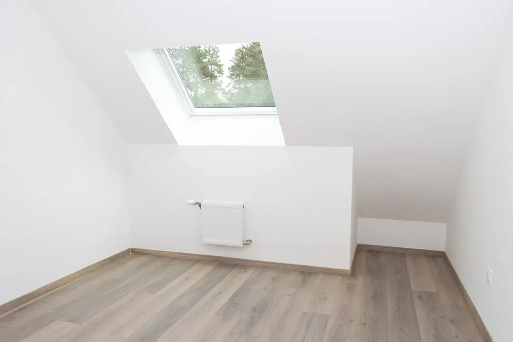 Chambre d’un des logements livrés à Saveuse dans le cadre d’une opération immobilière menée par Nodelya