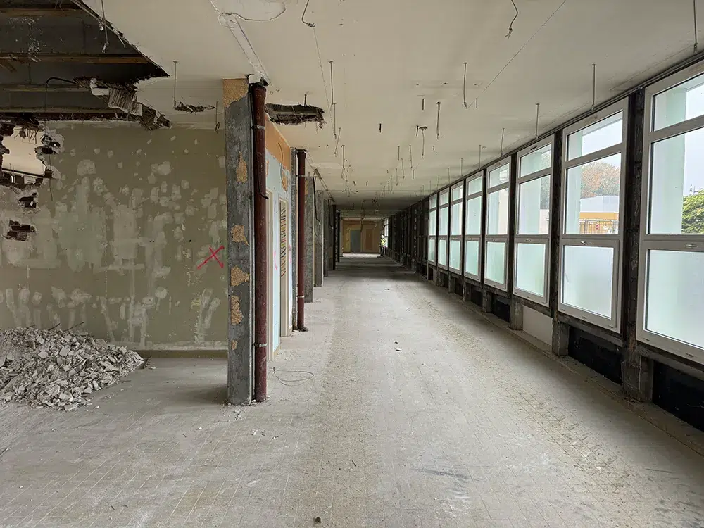 Début des travaux de réhabilitation du groupe scolaire Europe à Beauvais
