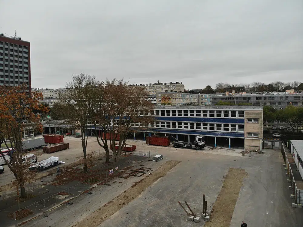 Début des travaux de réhabilitation du groupe scolaire Europe à Beauvais
