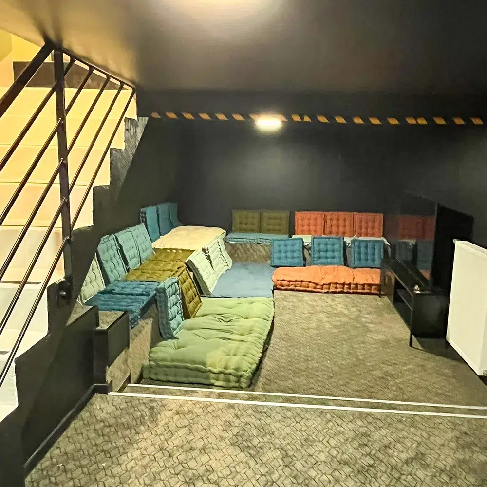Salle de cinéma dans la résidence de coliving à Vitry sur Seine