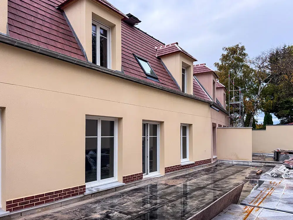 Vue générale du chantier – Résidence Le Clos du Maréchal Joffre – Beauvais