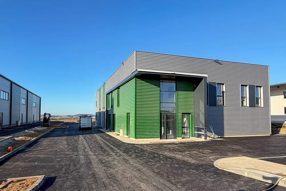 Bâtiment industriel construit à Margny-les-Compiègnes